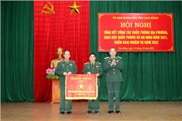 Tỉnh Cao Bằng triển khai công tác quốc phòng địa phương năm 2022